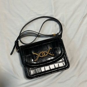 Zara black crossbody bag
